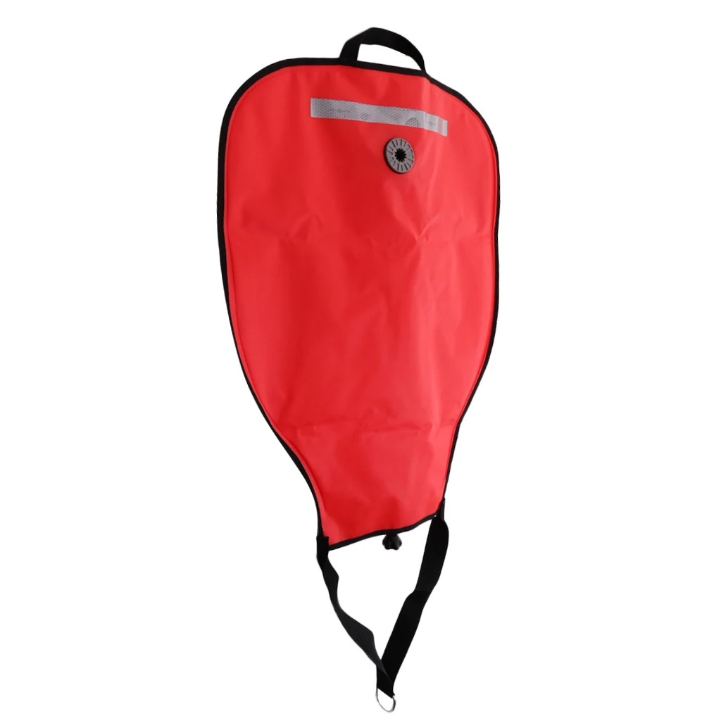 Heavy Duty 50lbs Capacity 50 Pound Open Bottom Scuba Diving Lift Bag with Dump Valve Scuba Diving 50lb Lift Bag