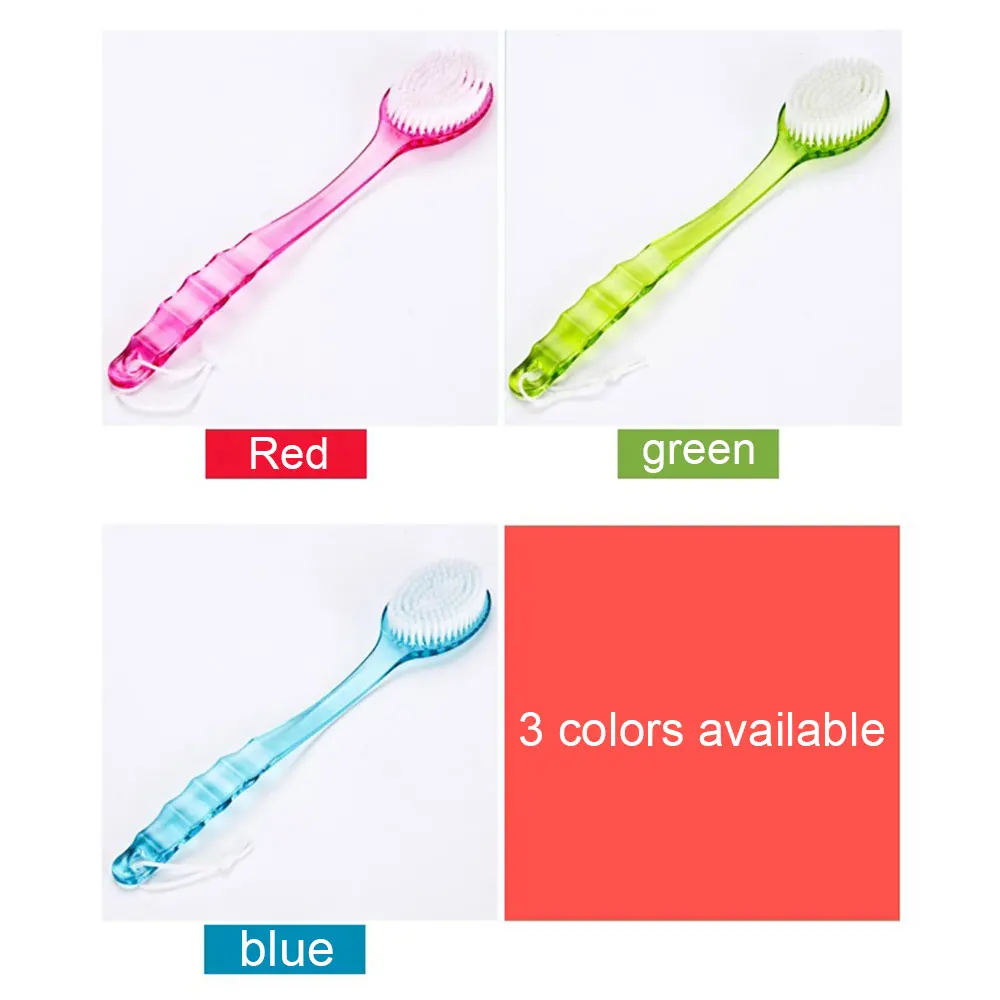 Ванные принадлежности для инструментов с длинной ручкой лосьон, масло крем насадку аппликатора средства ухода за кожей ног Задняя щетка для мытья скраб для тела Массажер душ Протирка кисти
