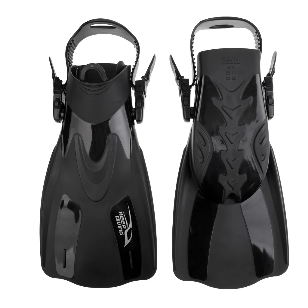 Professional Scuba Diving Swimming Snorkeling Fin Flippers with Mask & Dry Snorkel Full Combo Gear Set