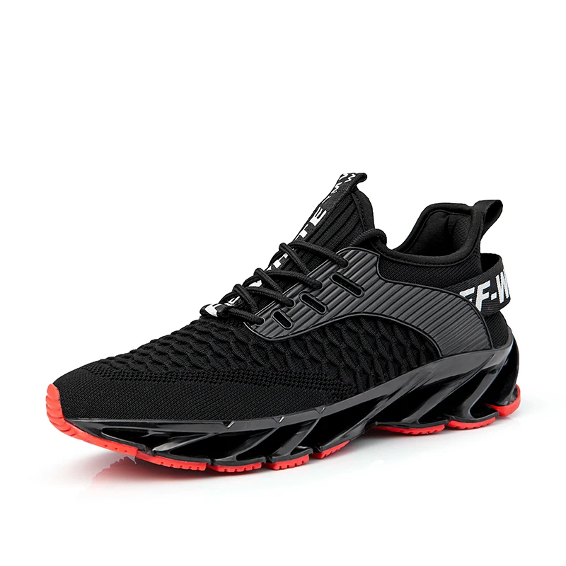 Lightweight Walking Shoes Men Outdoor Sport Shoes Summer Breathable Sneakers Anti-Skid Walk Shoes Fitness Blade Trainers for Man