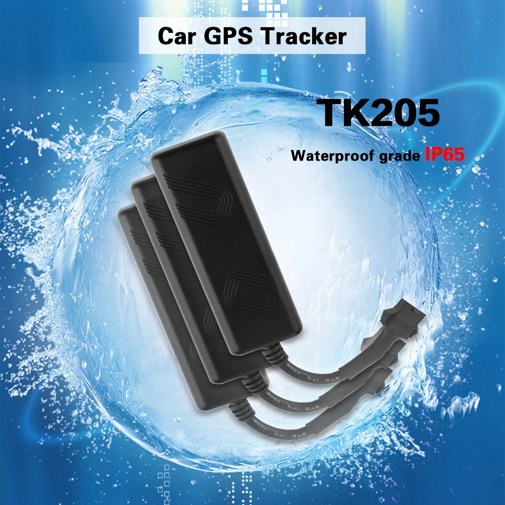 

Vehicle Motorcycle Gps Tracker Built-in Storage Memory Real-time Tracking with ACC Detection Cut Off Engine TK205 car locator