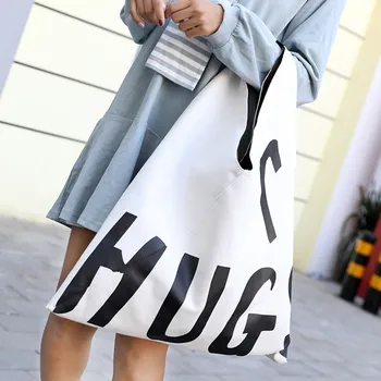 

Top Brand Women Bags Bolso 2020 Fashion Women's Large Capacity Canvas Beach Handbag Stundent Shoulder Handbag Luxury Sac A Main