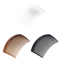 5Pcs/Set Handmade Comb 23 Tooth Plastic Headwear Hair Accessories Women DIY Clip 1