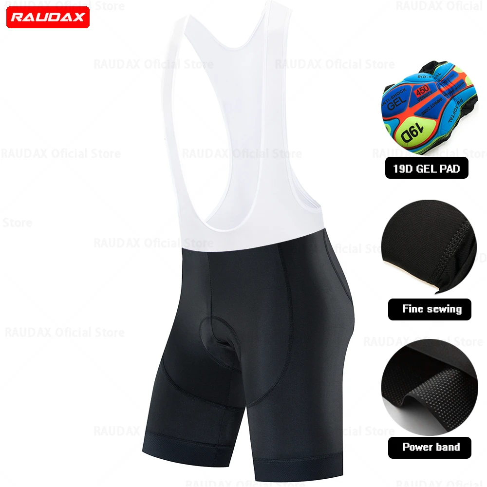 Cycling Bib Shorts Cycling Shorts Raudax Summer Men Cycling Bib Shorts Downhill Mountain MTB Road Bike Shorts Cycling Licra Bermuda Ciclismo