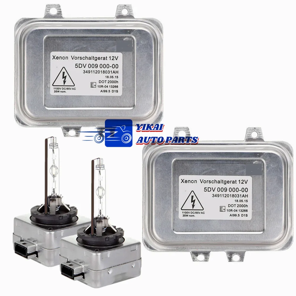 2x Новый для Jaguar XF XFR XK XKR 5DV00900000 ксеноновый балласт и HID D1S Комплект ламп блок