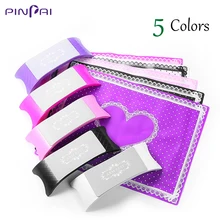 1 набор, силиконовая подставка для рук, Маникюрный Стол, держатель для рук, подушка, подушка, коврик, складной, моющийся, для салона, маникюрные инструменты