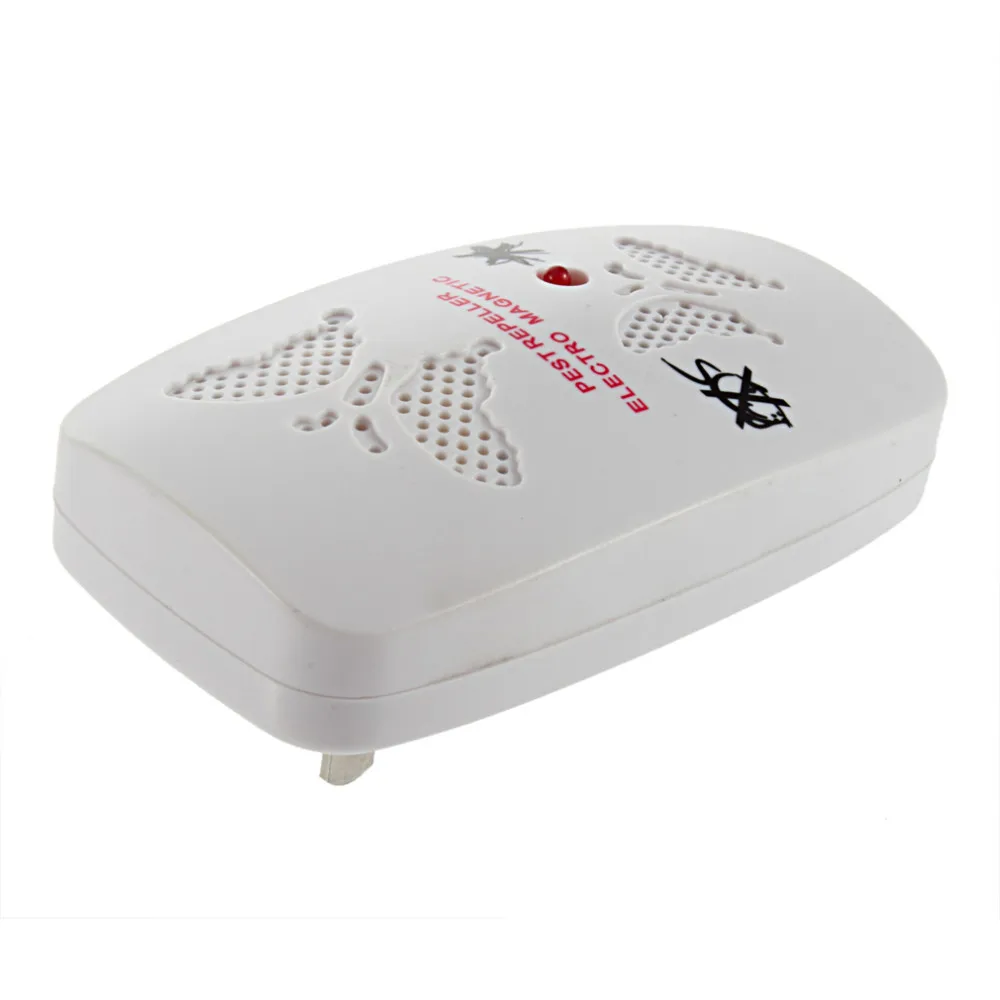 New Home Electronic Ultrasonic Pest Repeller Anti Mosquito Ants Spiders Roaches Repelling Electro Repeller Magnetic