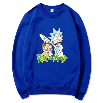 

Fashion Hoodies RICK AND MORTY 2020 New Arrival Sweatshirt Men Harajuku Casual Hoodie Brand Fleece Kpop Hoody Men's Sportswear