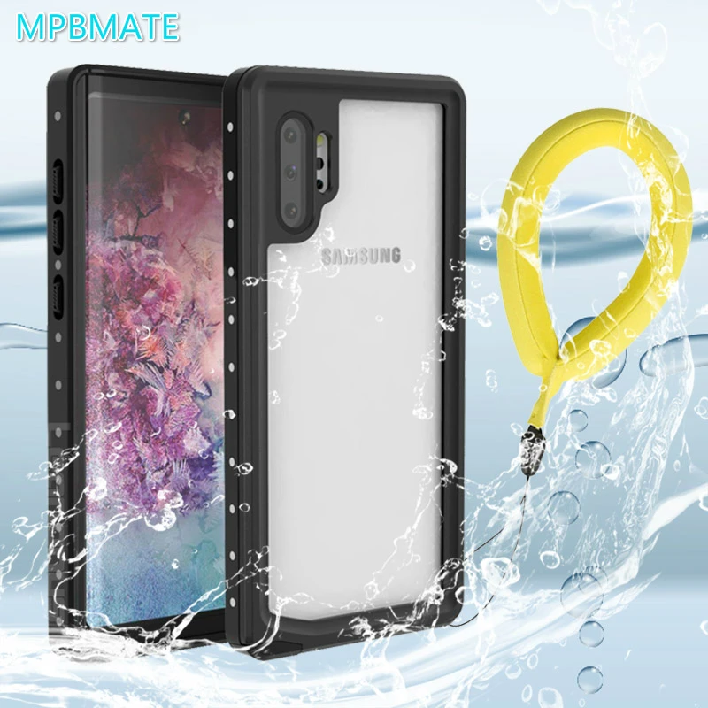 

IP68 Waterproof Case For Samsung Note 10 10Plus Case Underwater Diving Swim Proof Dustproof Full Cover For Samsung Note 10 Plus