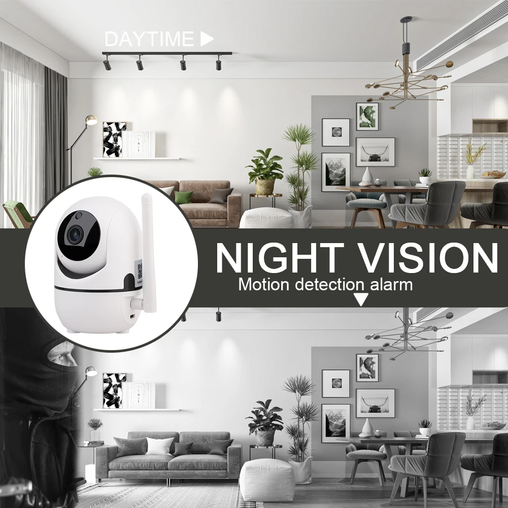 1080P Macchina Fotografica Senza Fili Del Bambino Del Monitor di Sorveglianza di Sicurezza Domestic