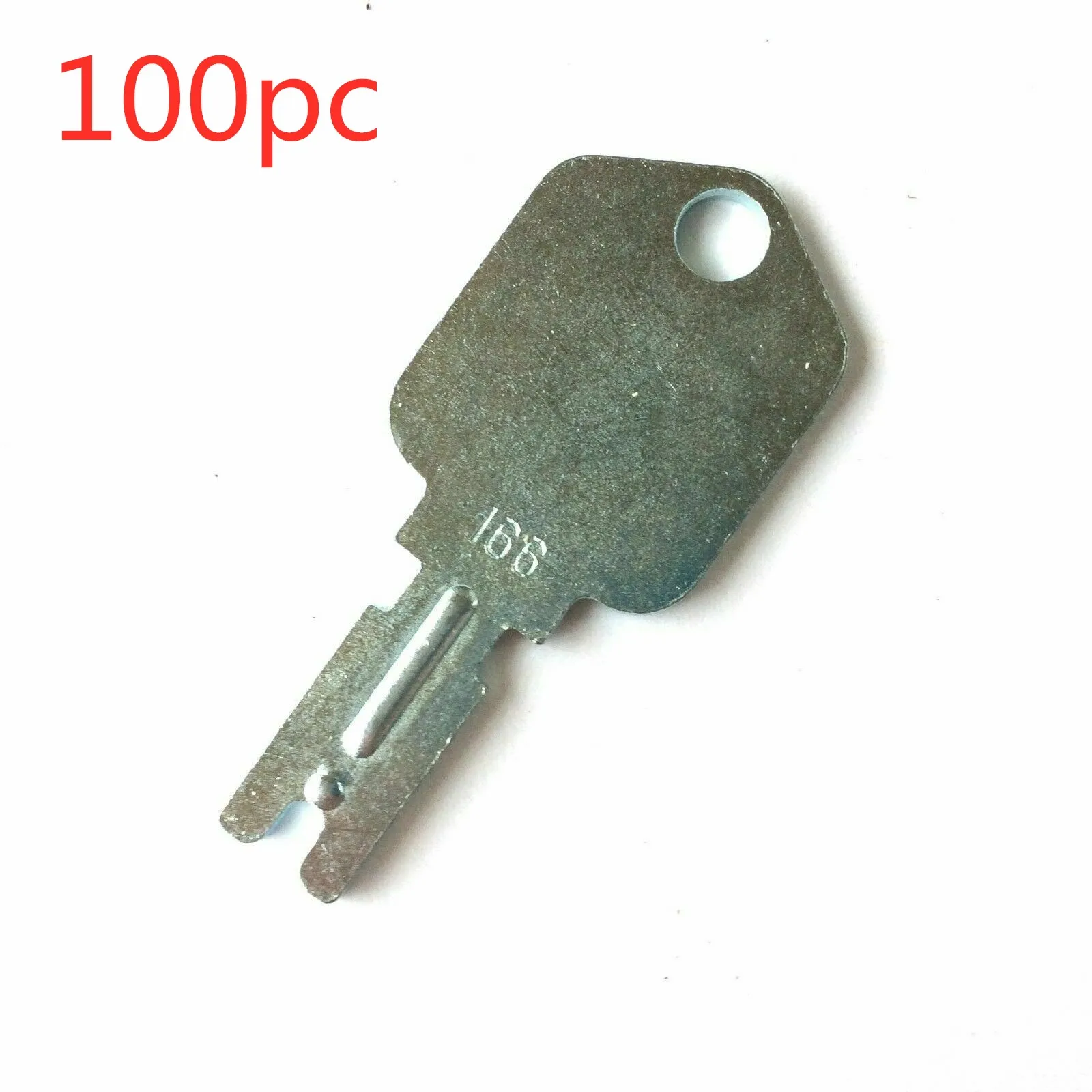 100X Forklift Ignition Key for Clark Crown Gradall Gehl Hyster Komatsu Yale #166