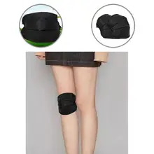 

Soft 1 Pair Professional Winter Faux Leather Knee Protective Guard Protective Knee Pads Ergonomic for Adult