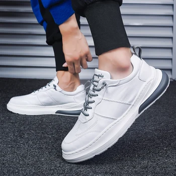 

New Casual White Shoes Comfortable Simple Men's Shoes Wild Tide Shoes