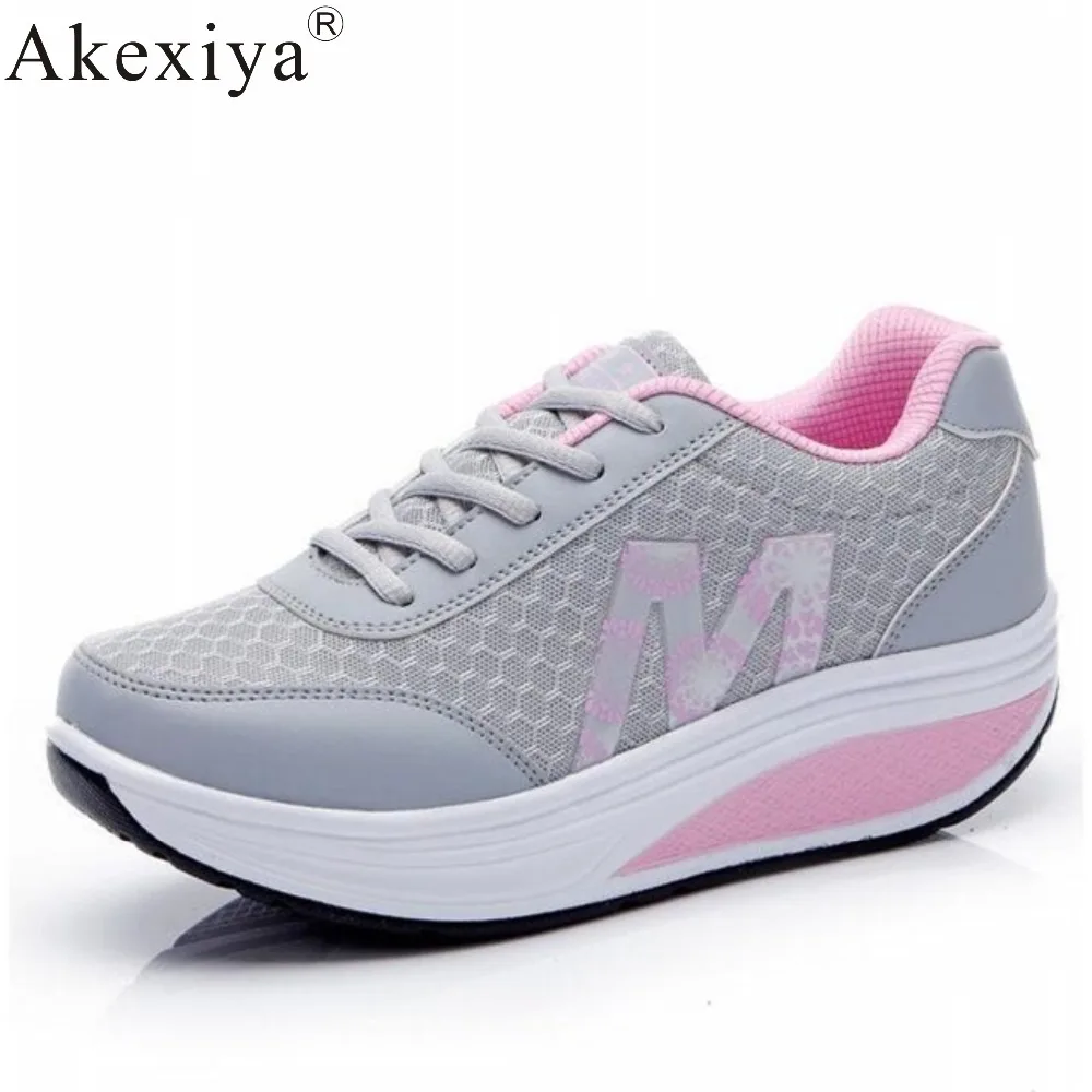 Akexiya/Женская обувь кроссовки для женщин женская zapatillas Бег deportiva Сезон весна осень