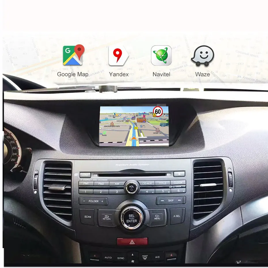 Android 8,1 ROM32GB четырехъядерный процессор для Acura Tsx 2009- Автомобильный Радио gps навигационный плеер радио мультимедиа HD