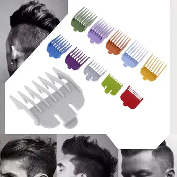 

Colorful Guide Sizes Comb Multiple Sizes Metal Limited Combs Hair Clipper Tool