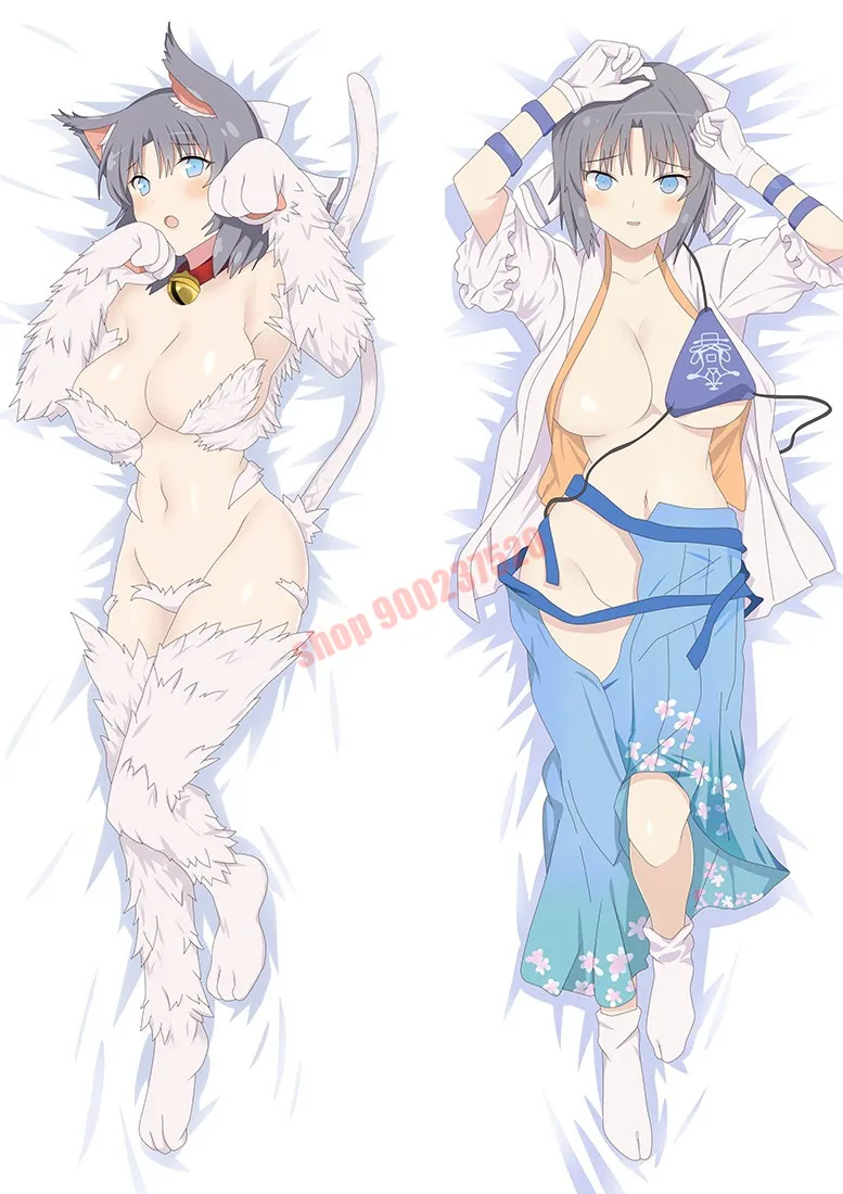 

Senran Kagura 2 шаблон, сексуальная девушка 3D двухсторонняя подушка/наволочка, изысканный домашний текстиль