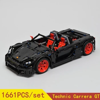 

MOC SERIES Carrera GT Super Racing Car Fit LeGINGlys Technic MOC-8579 Model Kits Building Blocks Bricks Toy Kid birthday Gift