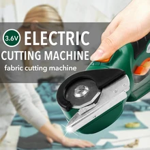 Многофункциональный 3,6 V аккумуляторная электрическая машинка для стрижки Мощность инструменты ткань режущий инструмент компактный ножницы для электропроводов для тканевый ковер