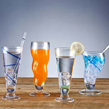 

Set of 2-401/500ml home summer juice glass cup party club cocktail glass GLA-177