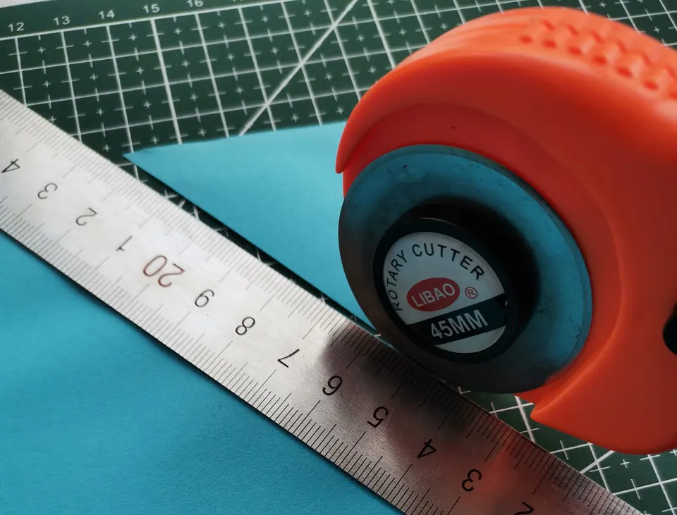 SD100 Rotary Cutter Paper Skip Cutting Patchwork Leathercraft Tool Set 45mm Punching Wavy Edge Blade Quilting Accessories