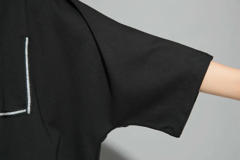 Max LuLu осень корейский модный стиль топы Дамская с капюшоном женская футболка винтажные полосатые футболки Повседневная одежда Большие размеры