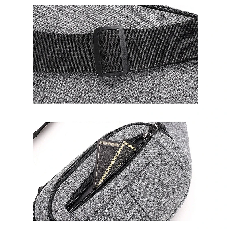 Men Waist Bag Fashion New Packs Purse Casual Large Phone Belt Hip Bag Heuptas Women's Travel Fanny Banana Bags