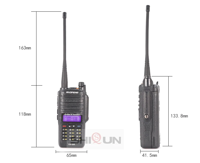 Baofeng UV-9R Plus IP67 Waterproof Dual Band 136-174/400-520MHz Ham Radio 10KM Baofeng 8W Walkie Talkie 10 KM UV 9R UV-82 UV-XR