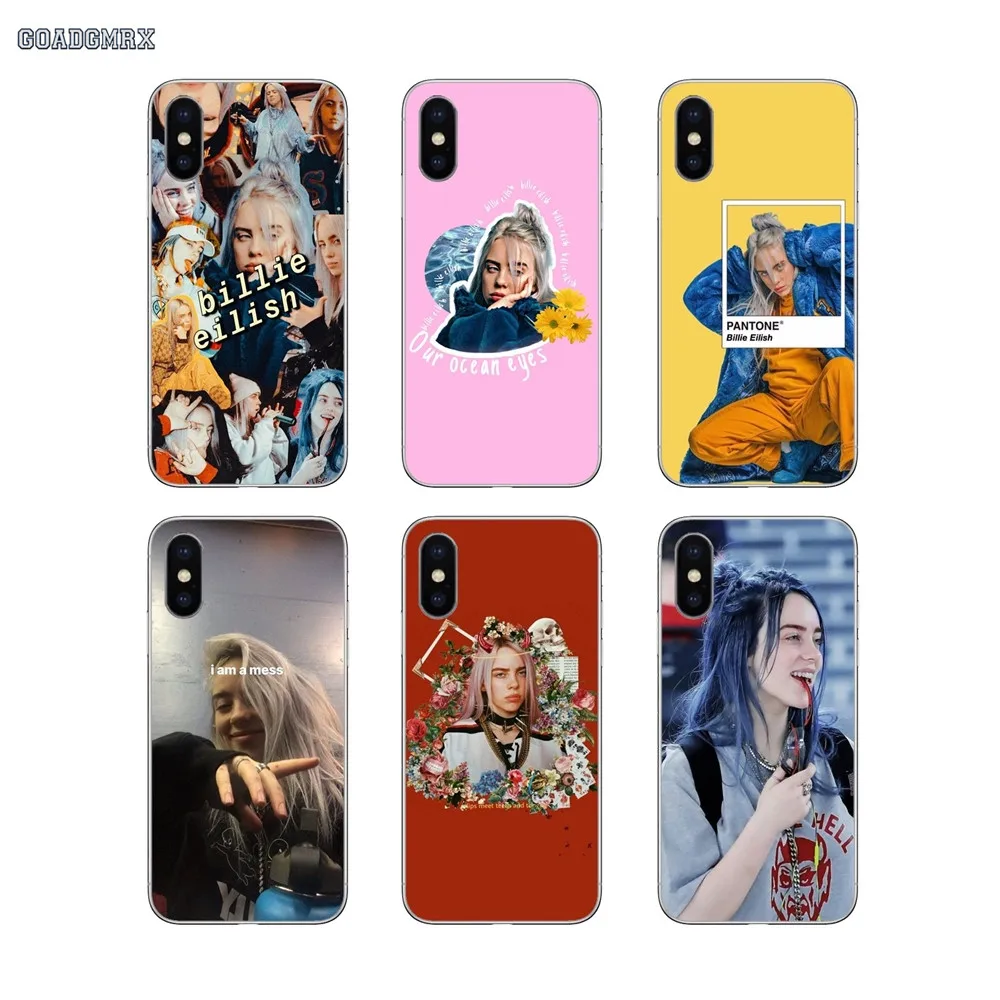 Billie Eilish Халид роскошный чехол из ТПУ для htc один M7 M8 M9 M10 Desire 530 816 820 A9 U11 sony Xperia Z (Сони