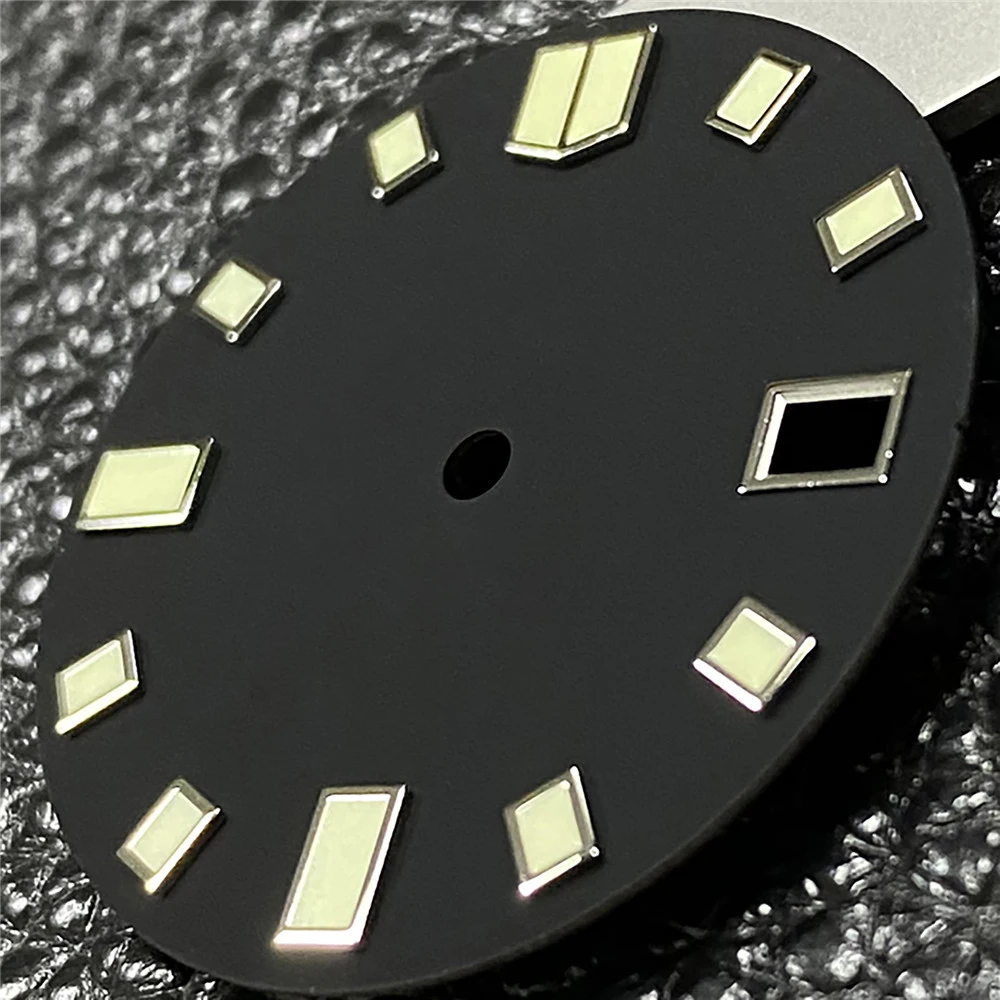 Placa de Discagem para Nh35a Verde Luminoso Relógio Movimento Reparação Parte Nh36a 2 nh35a nh36a movimento relógio reparação parte