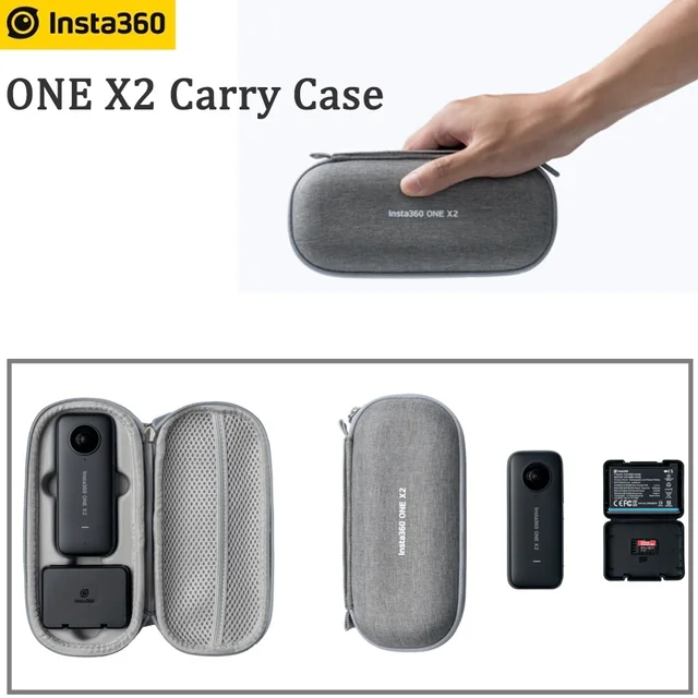 Original Insta360 ONE X2 Carry Case Mini Storage Bag For Insta360 One X 2 Sport Action Camera Accessories