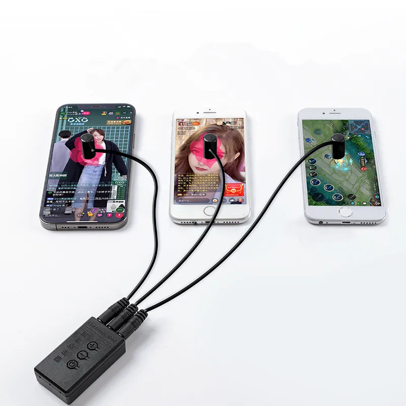 Tela do Telefone Auto Clicker Linker Físico Mudo