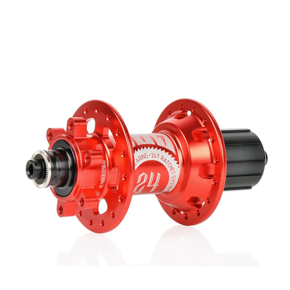 KOOZER MF480 передний задний комплект втулок 2/4 подшипники 24T трещотка 32 отверстия быстрый выпуск через ось ступицы для горного байка для 8 9 10 11S
