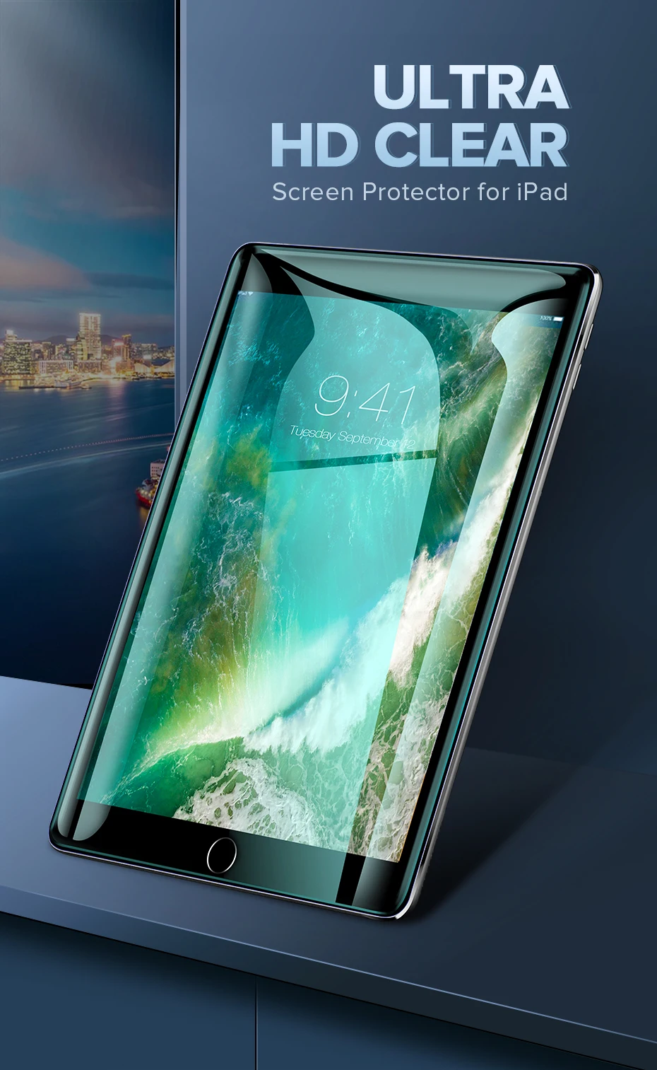 Защитное стекло для экрана Ugreen для iPad Air Pro 9,7 дюймов, Защитное стекло для экрана для iPad