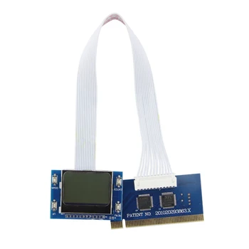 

Mini LCD Screen Computer Test Card Diagnostic PC Detection PCB Desktop Motherboard Network Tools Accessories PCI Analyzer