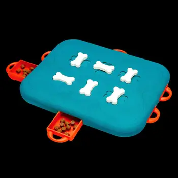 

Dog Puzzle Food Dispensing Toy Increases IQ Treat Pet Chew Durable Interactive M0XD