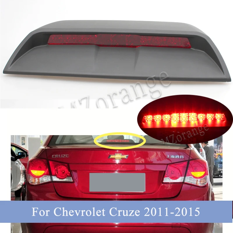 MIZIAUTO высокое крепление стоп сигнал тормозной светильник для Chevrolet Cruze 2011 2015