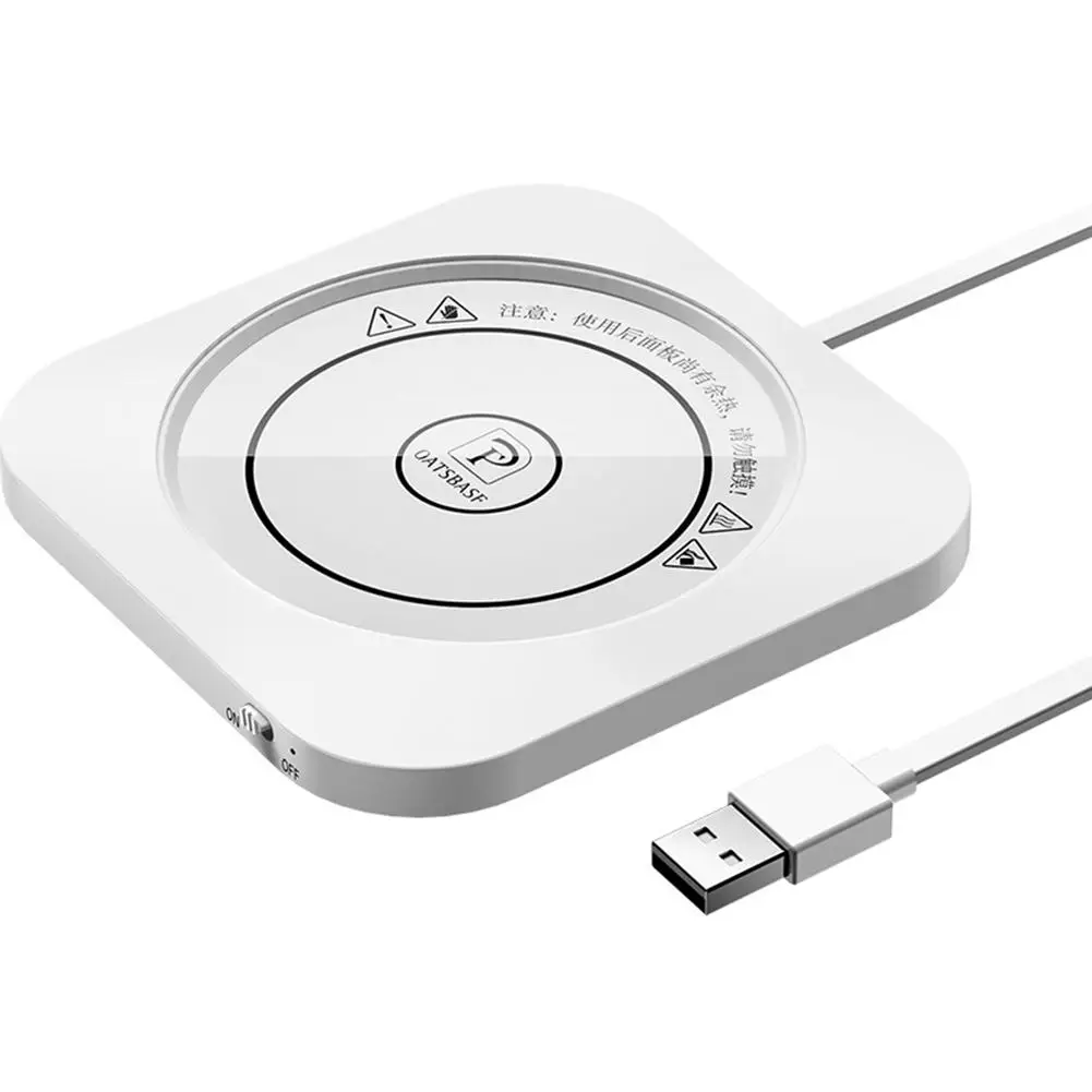 USB нагреватель грелки нагреватель для кофейной кружки тепловая кружка для напитков коврик держать напиток теплый, с подогревом кружки подстаканник для офисного стола использования