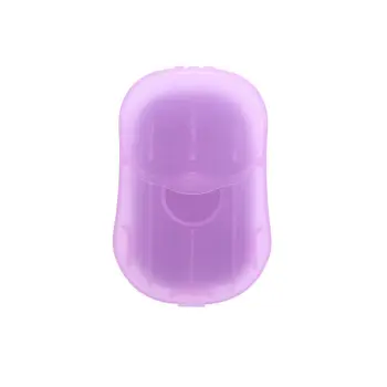 

100pcs Soap paper Foaming Flakes Slice Sheets Travel Portable Mini Scent