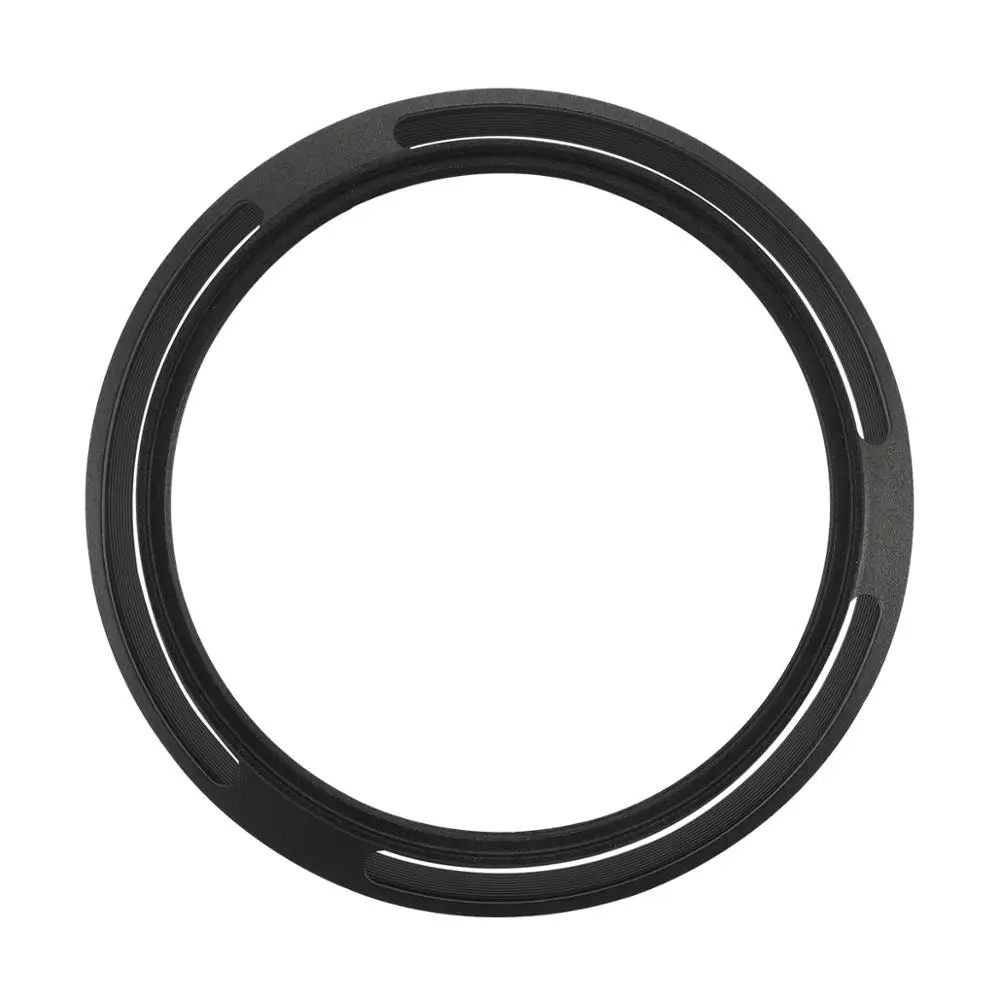 Lente de Metal Sombra com Tampa para Leica Haoge Lh-lq Capa Q-p qp Typ 116 Typ116 Câmera Preto q q2 - Image 5