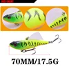 1Pcs Sinking Vib vibration Fishing Lure 70mm 17.5g Winter Fishing Hake Bait Swivel Jig Wing Artificial Hard Lures Wobbler Tackle ► Photo 2/6