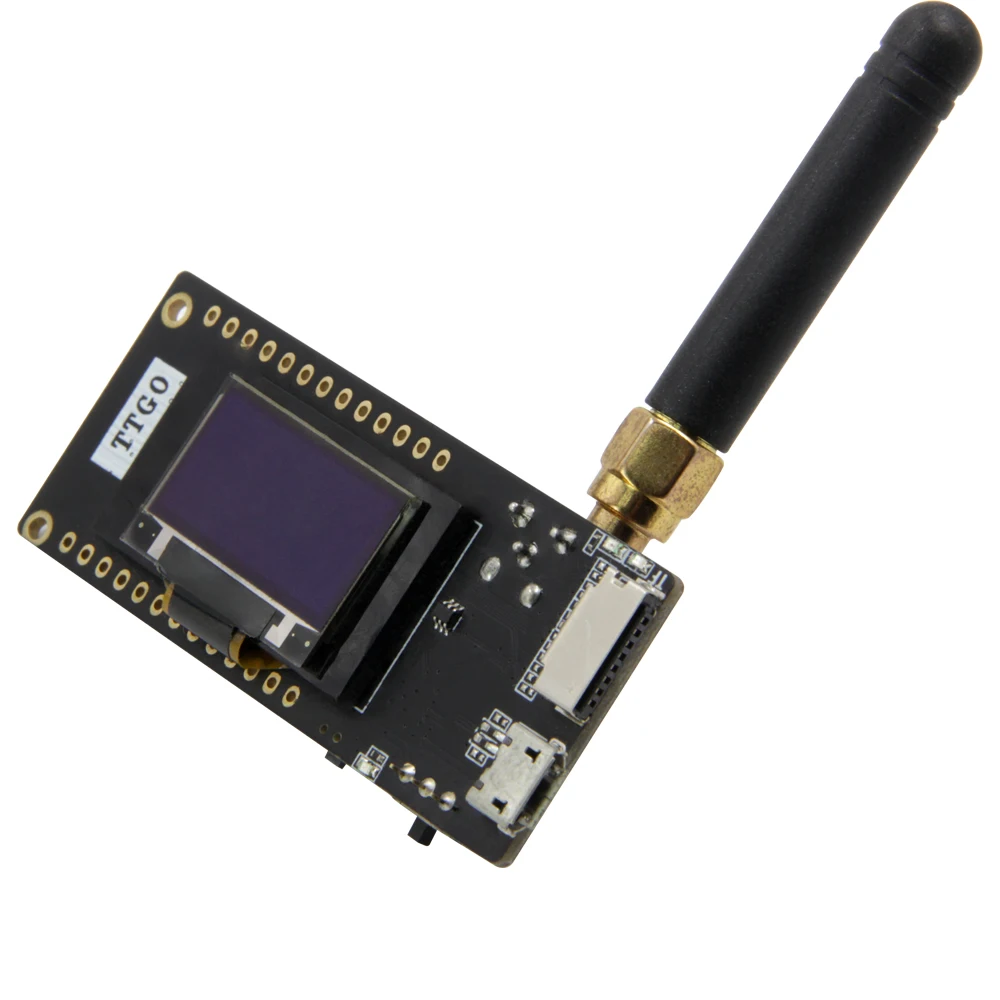 LILYGO®TTGO ESP32 Paxcounter LoRa32 V2.1 1 6 версия 433/868/915MHZ LoRa ESP 32 OLED 0 96 дюймовая SD карта Bluetooth WIFI