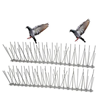 

Plastic Bird and Pigeon Spikes Anti Bird Anti Pigeon Spike for Get Rid of Pigeons and Scare Birds Pest Control