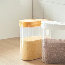 Крупы ящик для хранения Кухня пищевой для зёрен контейнер для риса популярная кухня Портативный контейнер-Органайзер