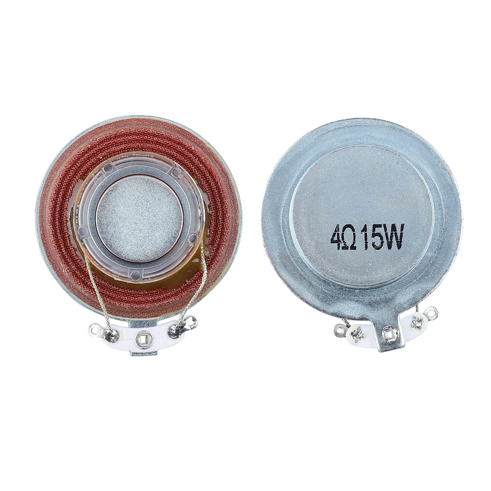 Audio Speakers 2pcs Audio Speakers 35/44mm Plane Vibration Speaker Resonance Speaker 15W 4 ohms DIY For Home Theater