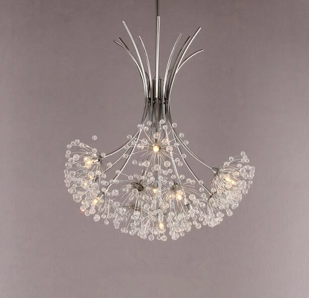 pendant 13 light Скандинавская Люстра для кухни, столовой, спальни, ветки дерева, люстра K9, Кристалл G4, светодиодный потолочный светильник, фиксаторы - Цвет абажура: pendant 13 light