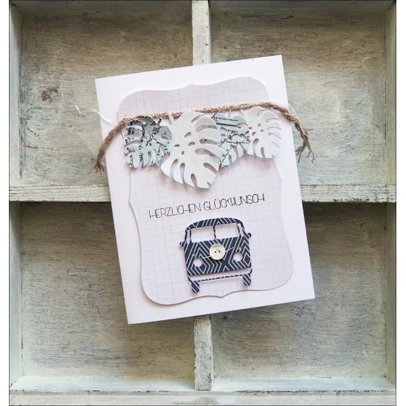 Paperart Monstera Sukkulenten Karten Typecast We R memory keepers-2230428