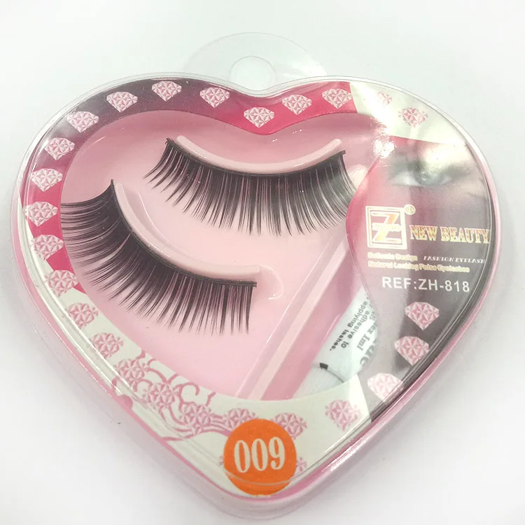 

False eyelashes extension with glue Natural long Fake eyelash thick eye lashes magnetique faux cils 60 pairs set boxes packaging