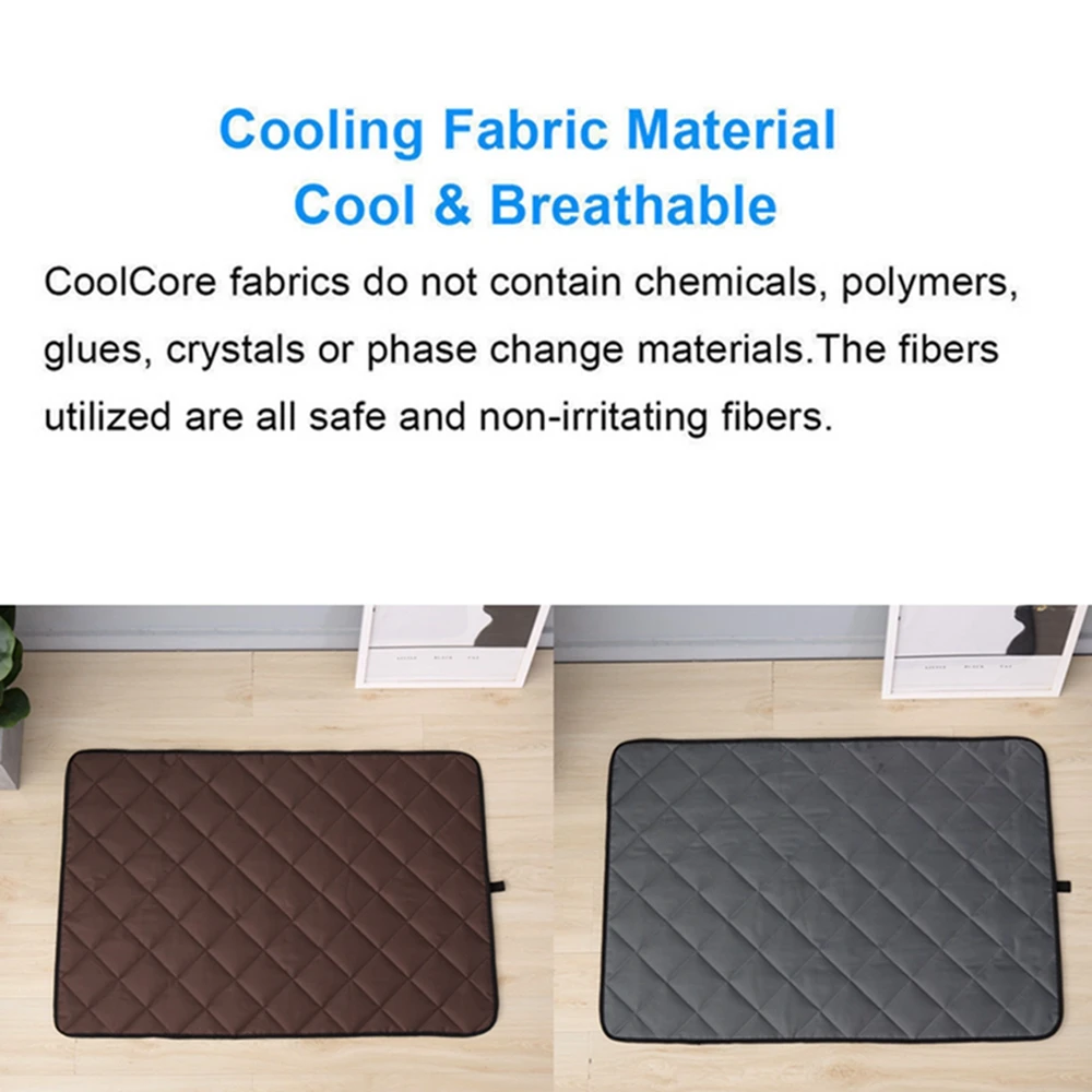 Fashion Pet New Summer Cooling Soft Summer Cat Dog Mat Cold Gel Pad Comfortable Cushion for Dog Cat Puppy