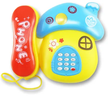 

Children Mushroom Telephone Music Telephone Small Toys Baby Early Childhood Toys